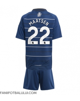 Aston Villa Ian Maatsen #22 Echipament de Fotbal Replică 2024-25 Copii Treilea (+ Șorturi)